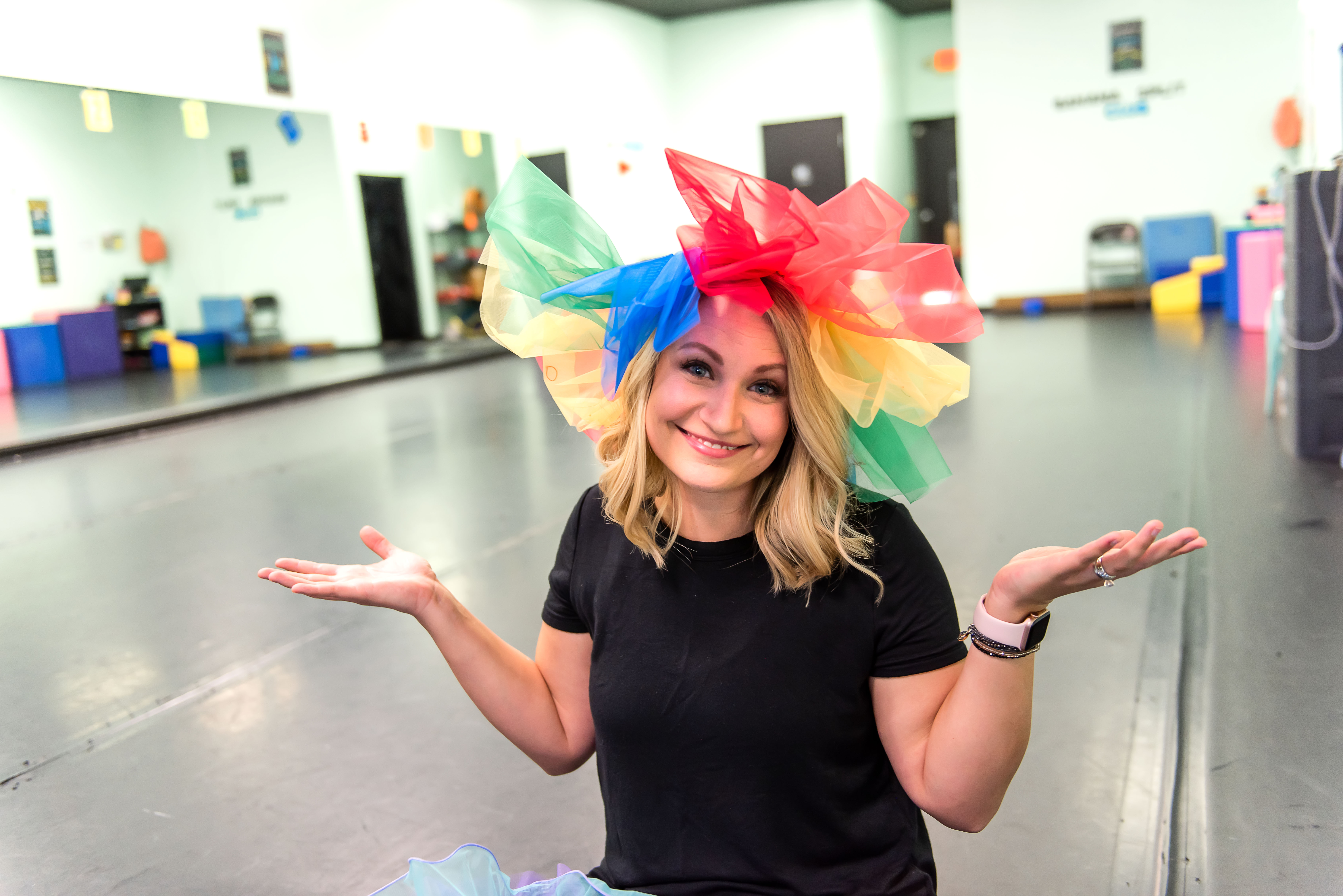 Cameron Ligon smiling in her studio