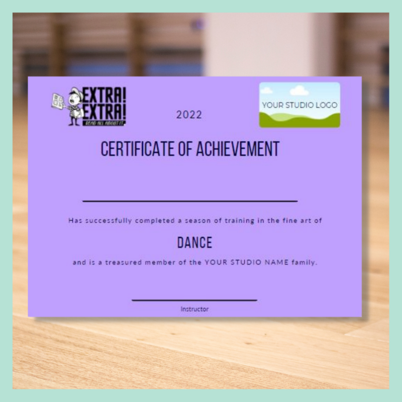 Branded Year-End Certificate
